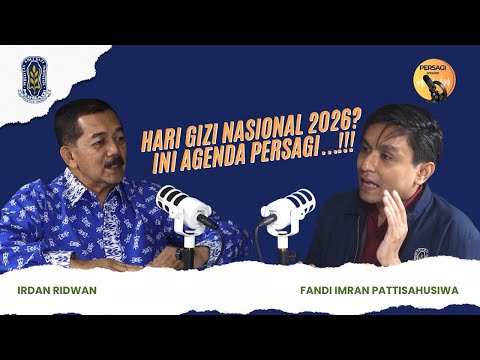 Hari Gizi Nasional 2026?? Ini Agenda PERSAGI Provinsi Banten!!! | PERSAGI Provinsi Banten PODCAST Eps. 16
